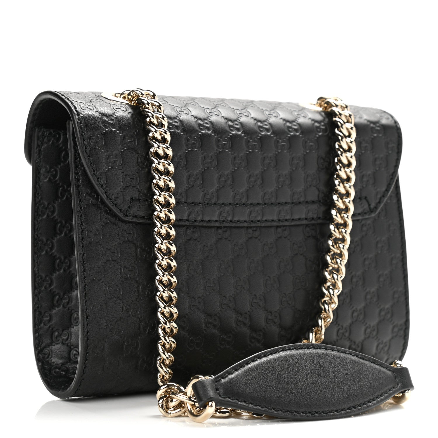 Gucci Microguccissima Mini Emily Shoulder Bag Black 3 of 11