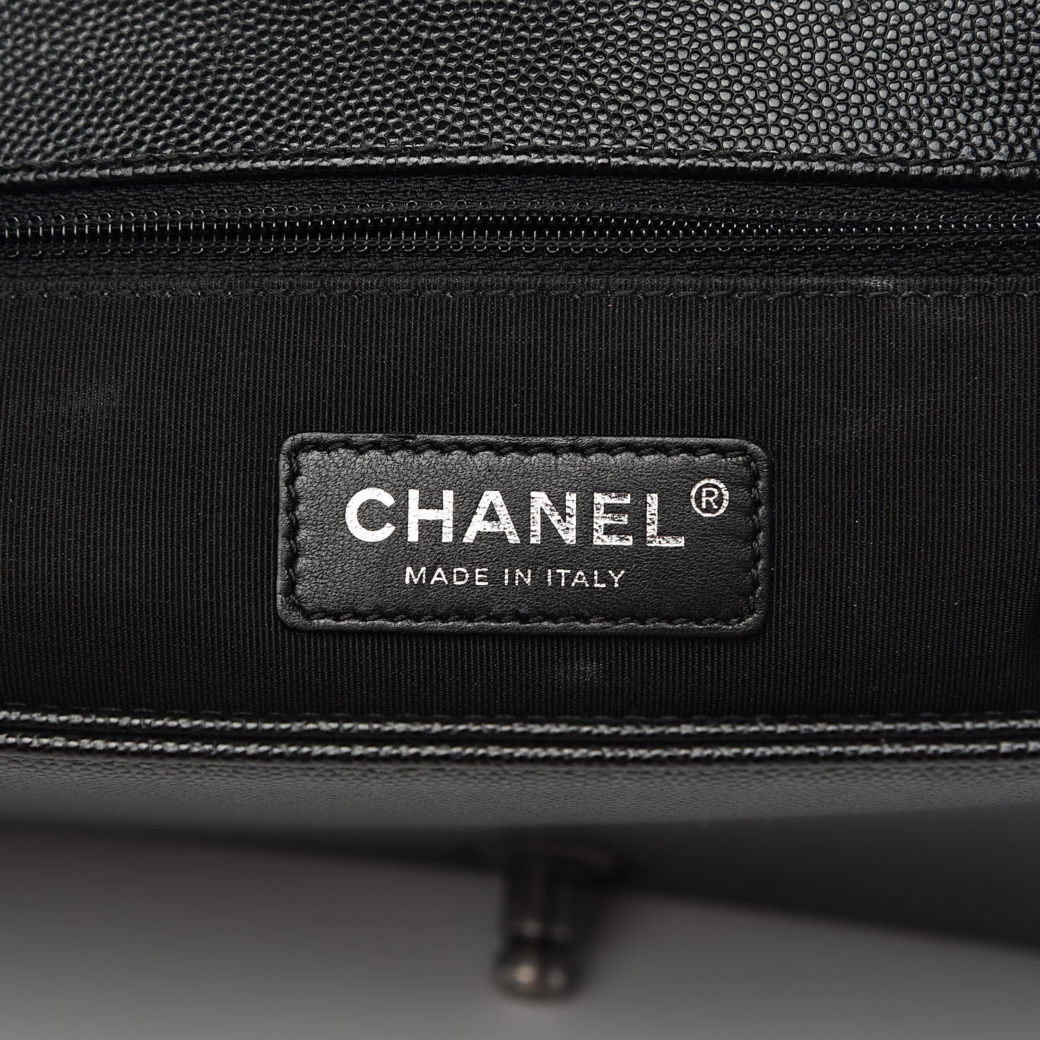 Chanel Caviar Quilted New Medium Boy Flap Black 6 of 11
