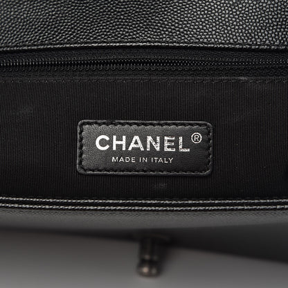 Chanel Caviar Quilted New Medium Boy Flap Black 6 of 11