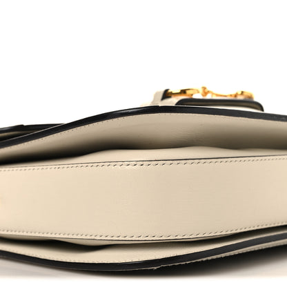 Gucci GG Supreme Monogram Horsebit 1955 Shoulder Bag Beige Mystic White 9 of 10