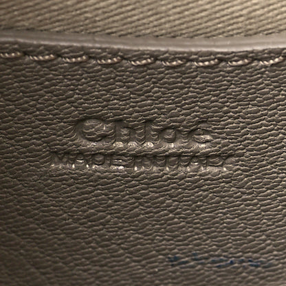 Chloe Grained Calfskin Small Tess Bag Motty Grey 6 of 10