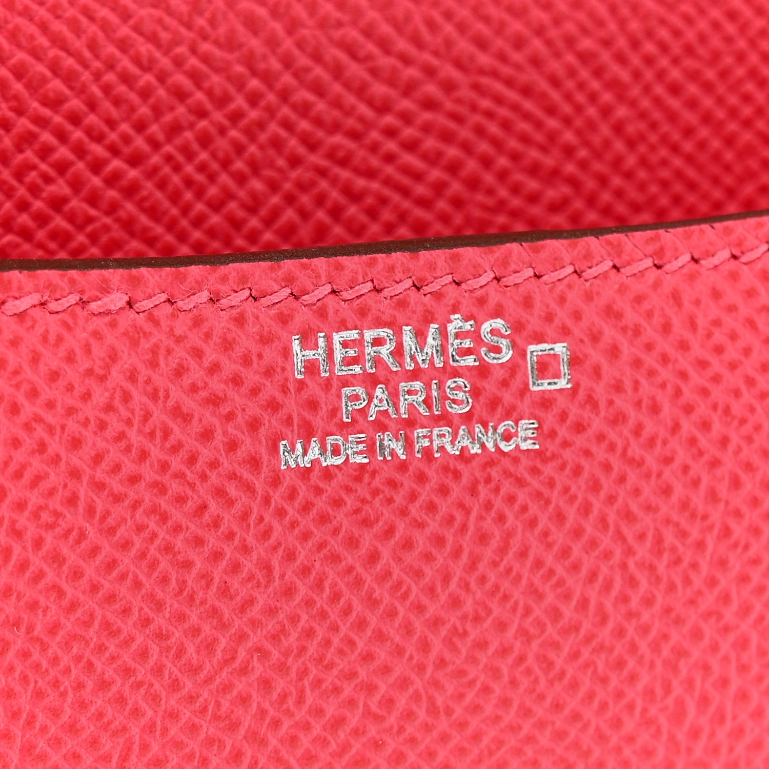 Hermes Epsom Shiny Alligator Lizard Constance 24 Rose Extreme Rose Poupre Etru Ombre 6 of 12