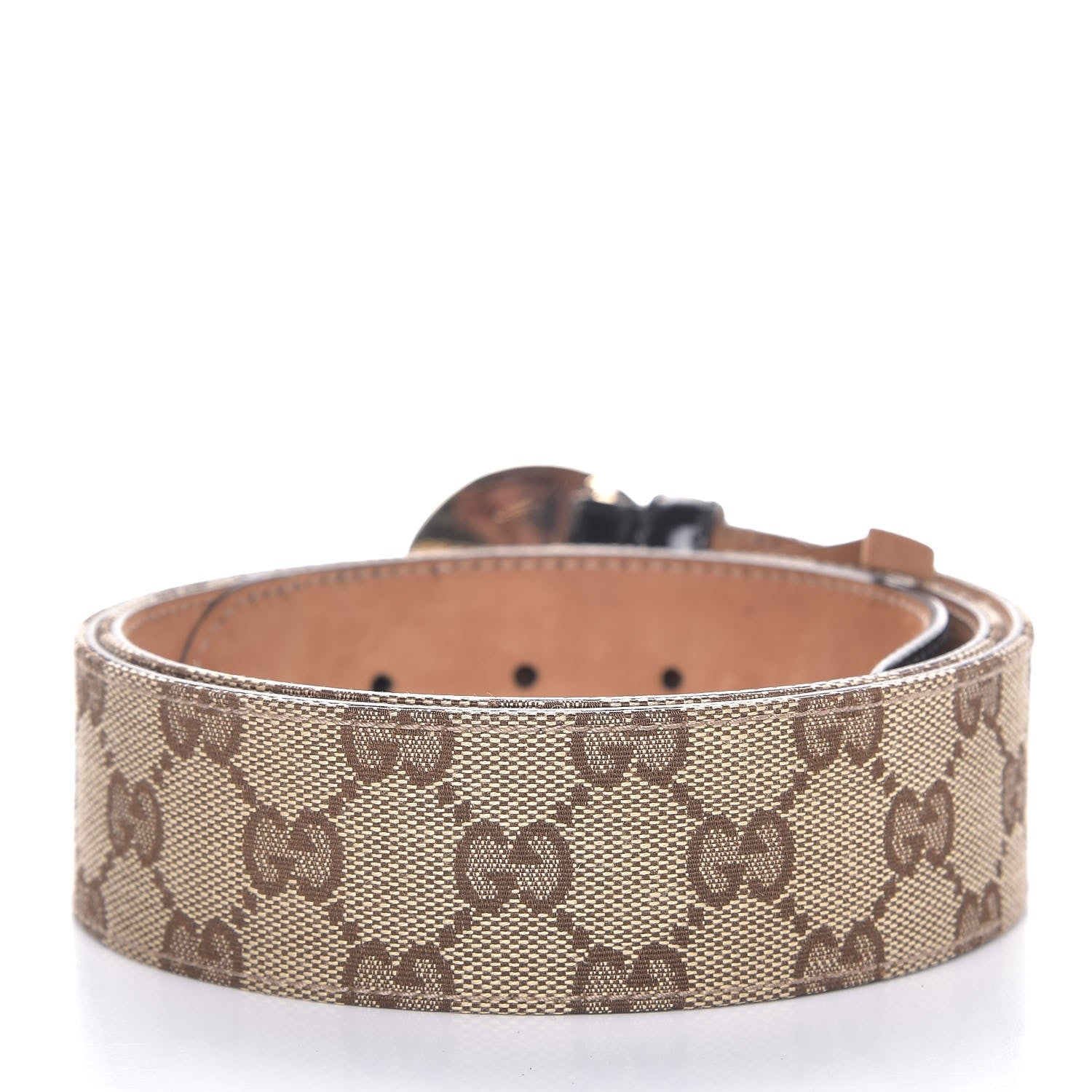 Gucci Monogram Belt 85 34 Black 3 of 8
