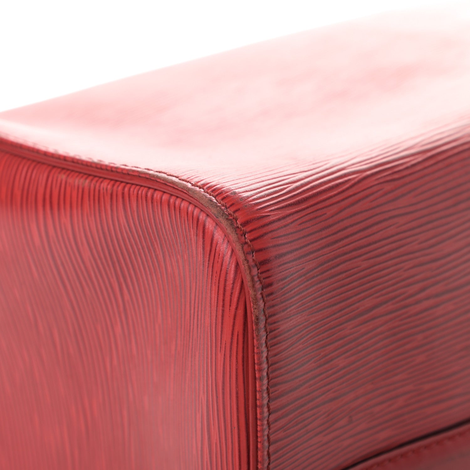 Louis Vuitton Epi Speedy 30 Castillan Red 11 of 23