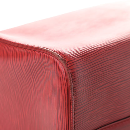 Louis Vuitton Epi Speedy 30 Castillan Red 11 of 23