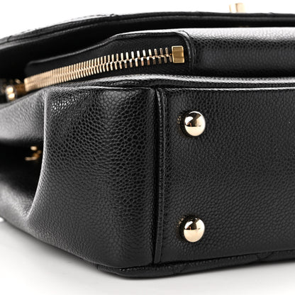 Chanel Caviar Quilted Medium Business Affinity Flap Black 9 of 10