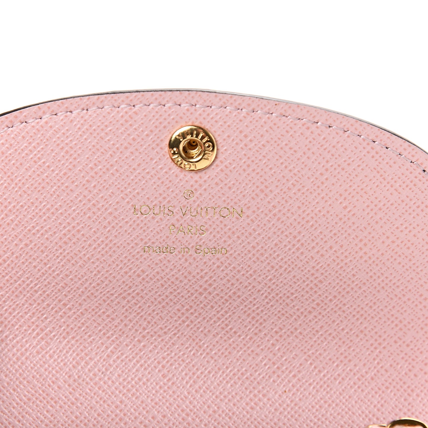 Monogram Rosalie Coin Purse Rose Ballerine