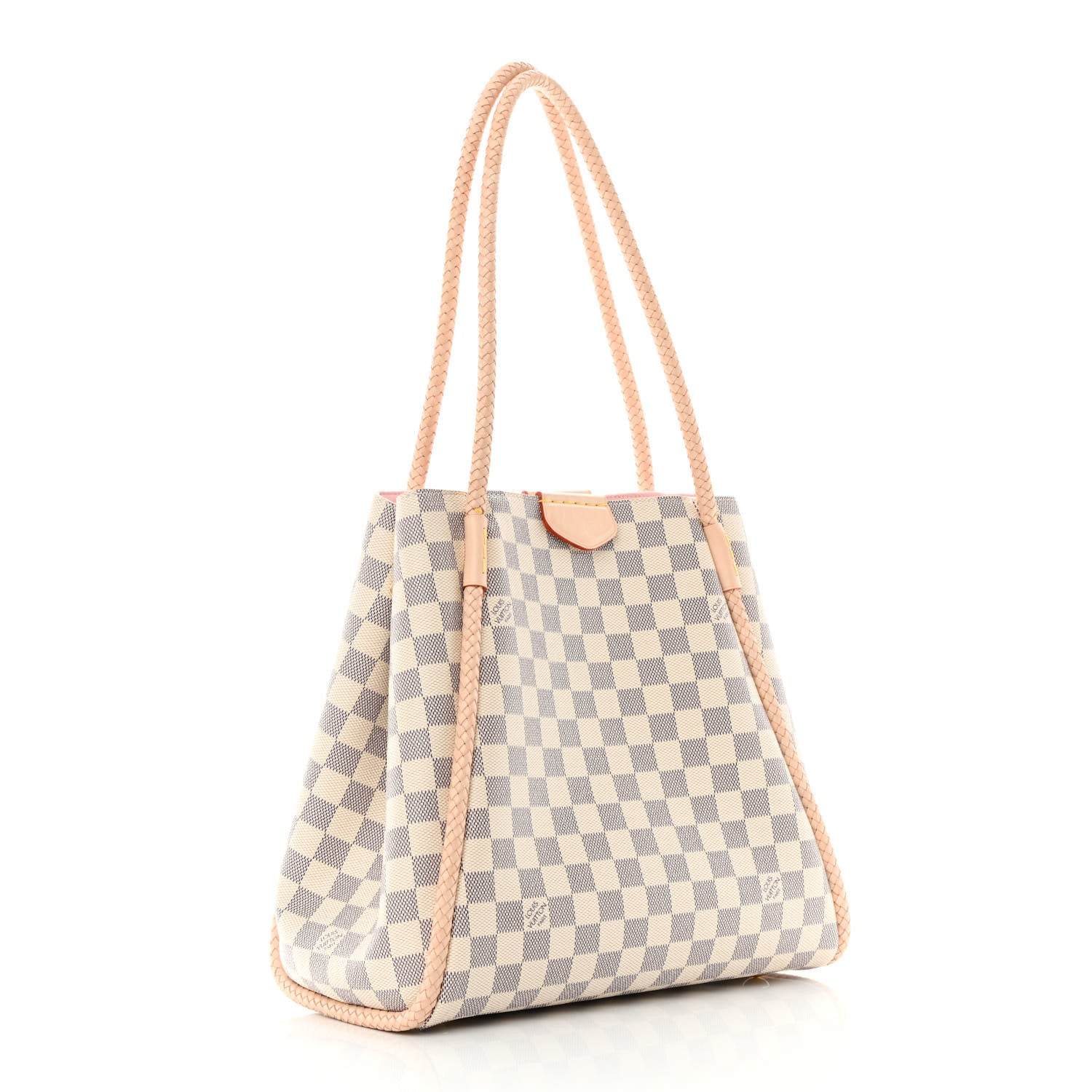 Louis Vuitton Damier Azur Propriano Rose Ballerine 3 of 11