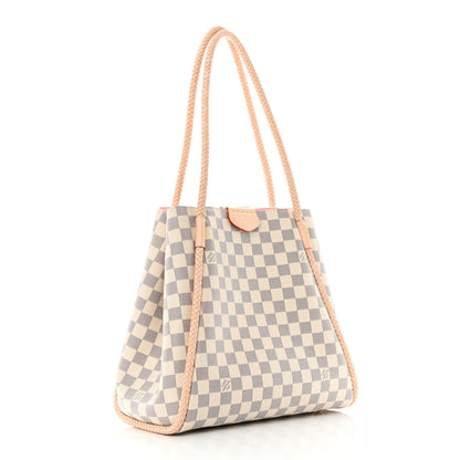 Louis Vuitton Damier Azur Propriano Rose Ballerine 3 of 11
