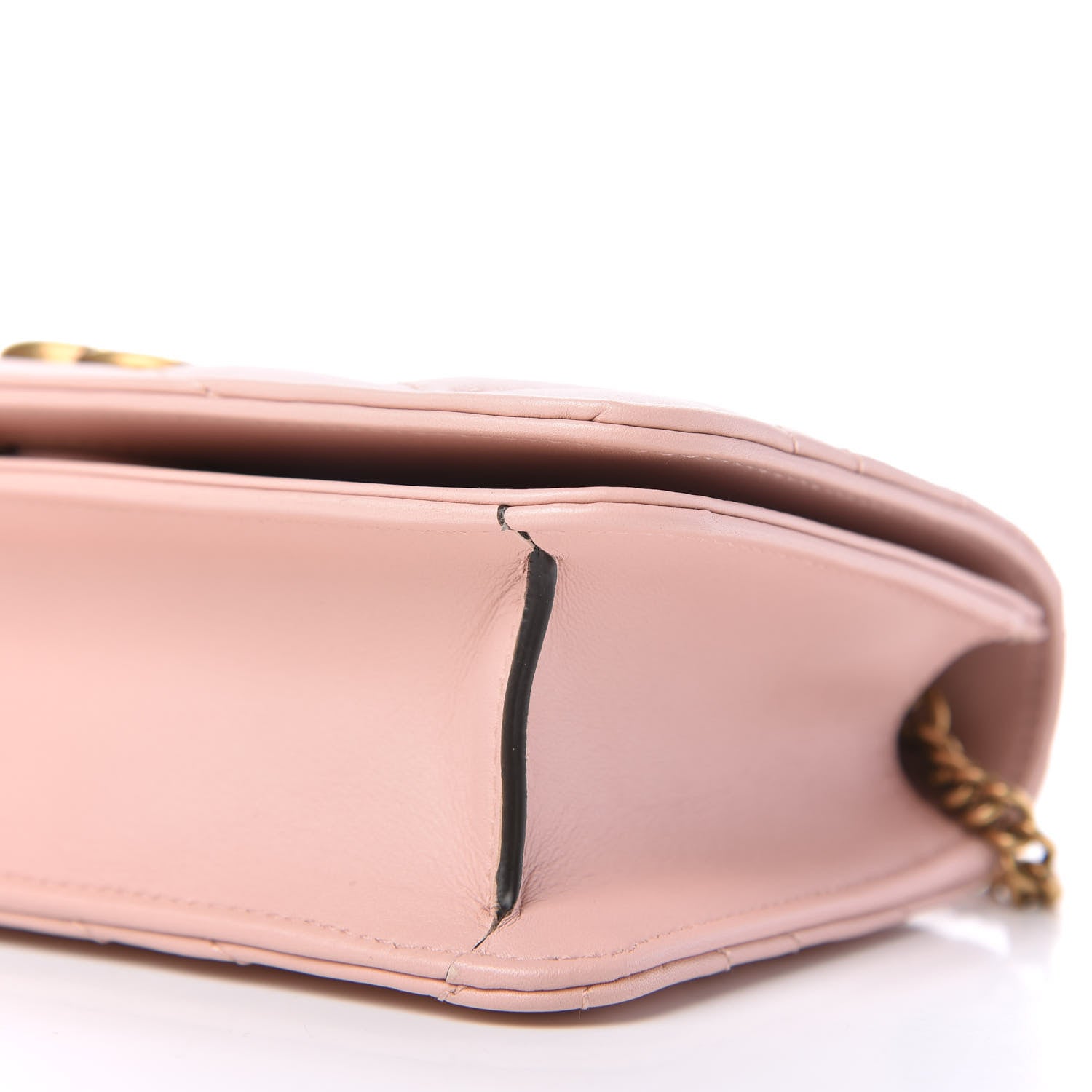 Gucci Calfskin Matelasse GG Marmont Mini Bag Perfect Pink 7 of 10