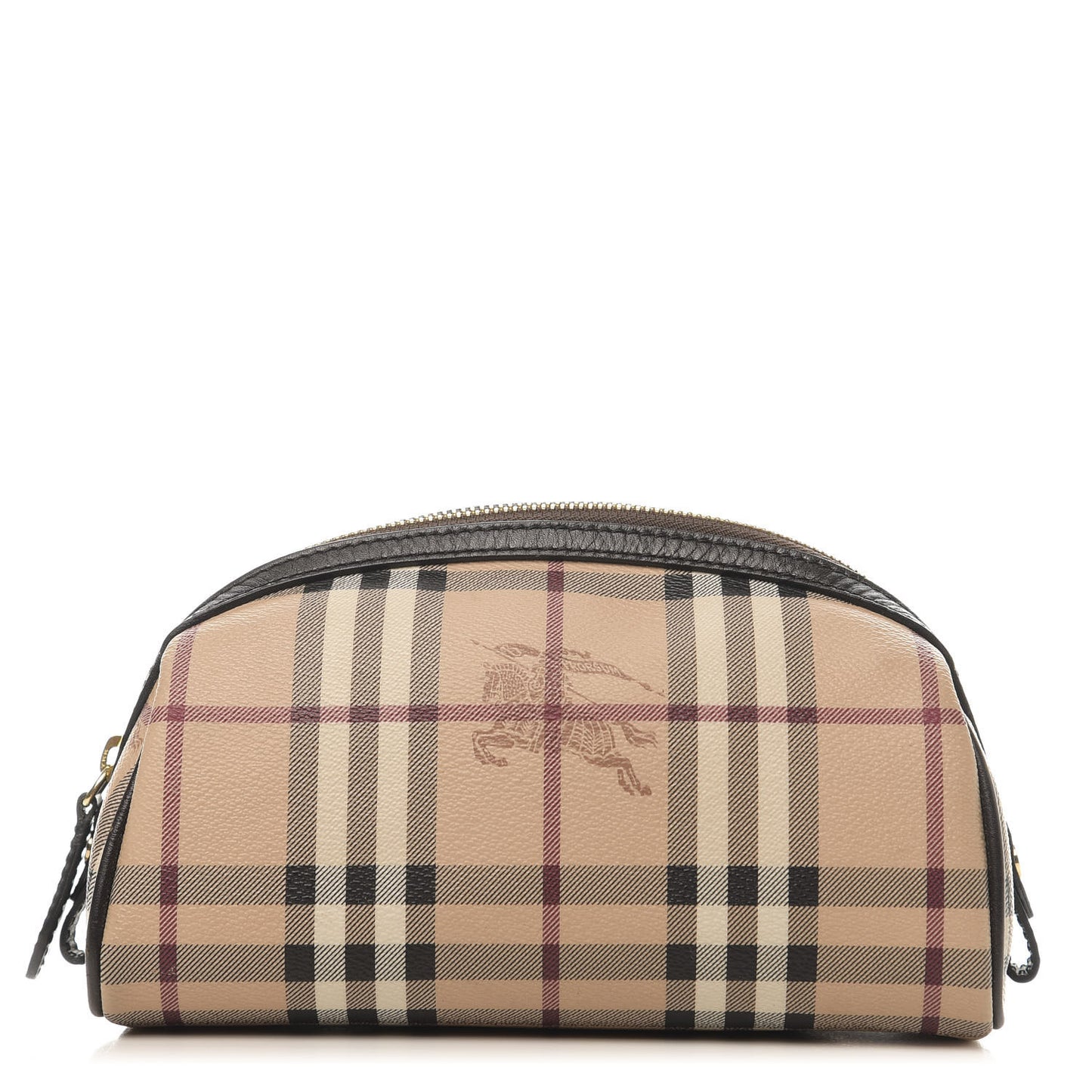Haymarket Check Evelyn Cosmetic Bag Chocolate