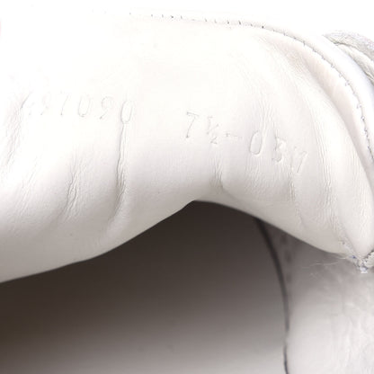 Gucci Calfskin Nappa Web LOVED Embroidered Womens Ace Sneakers 38 White Red Flame Notte 10 of 13