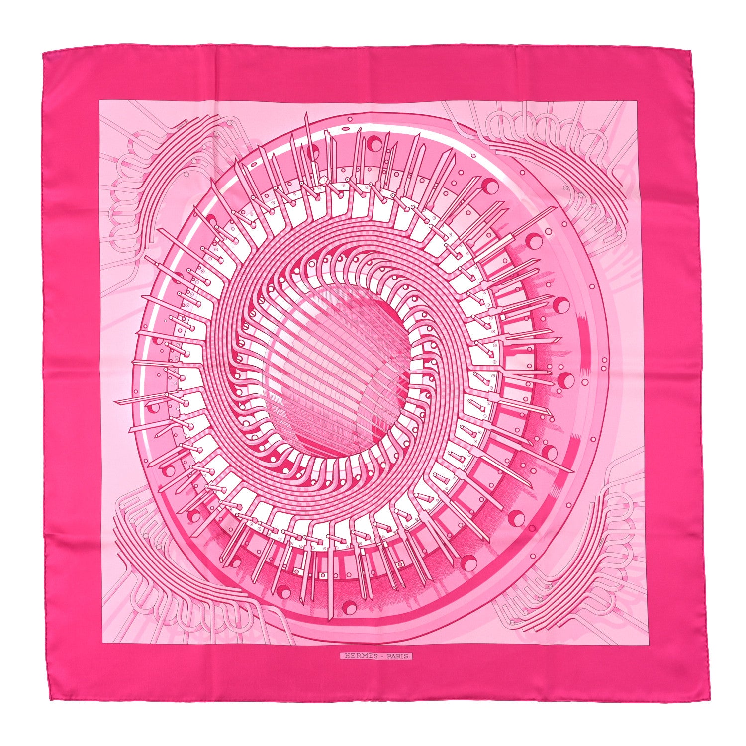 Hermes Silk Alternateur Scarf 90 1 of 3