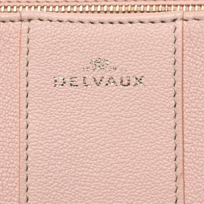 Delvaux Grained Calfskin MM Brillant Satchel Nude 6 of 17