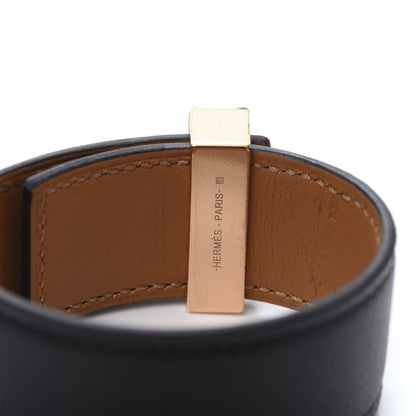 Hermes Epsom Collier de Chien CDC 24 Bracelet T2 Black 6 of 8