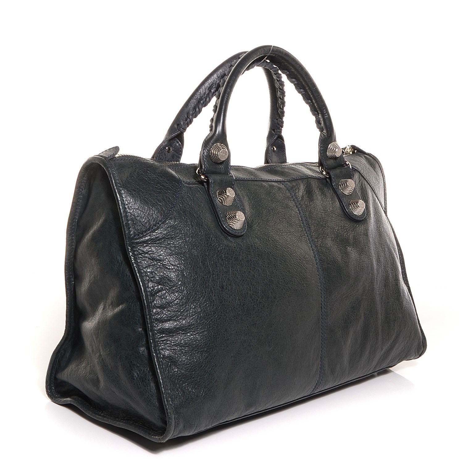 Balenciaga Agneau Giant 21 Silver Hardware Work Anthracite 5 of 11