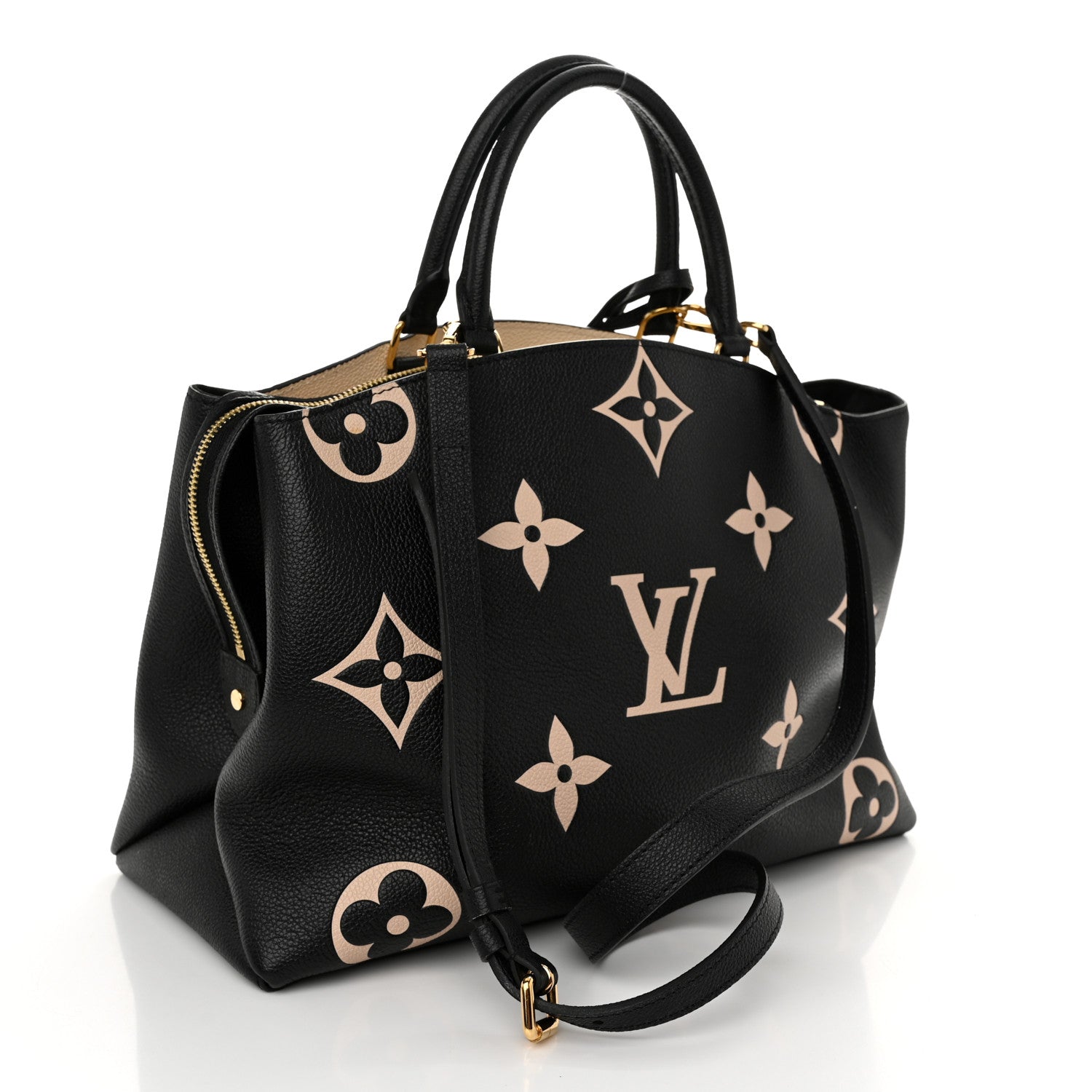 Louis Vuitton Empreinte Monogram Giant Grand Palais Black Beige 3 of 10