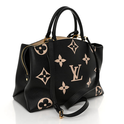 Louis Vuitton Empreinte Monogram Giant Grand Palais Black Beige 3 of 10