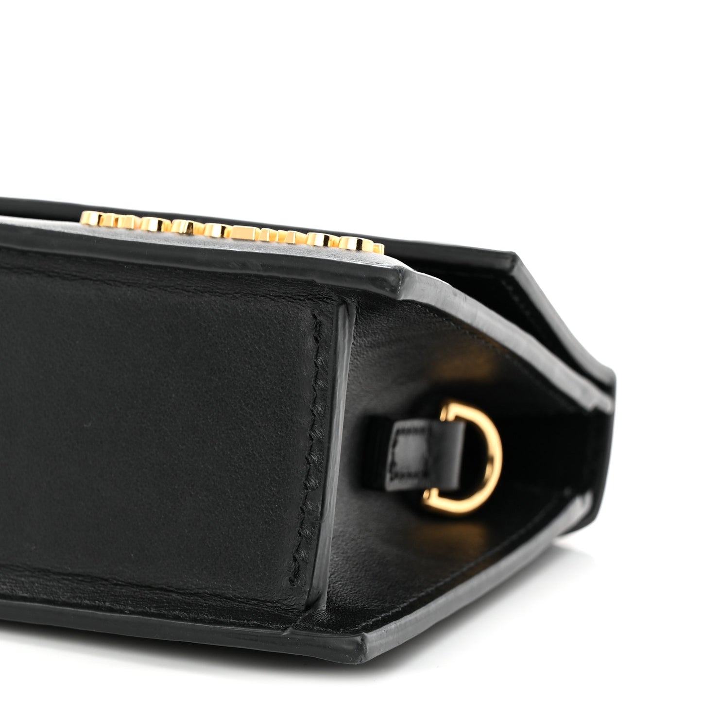 Smooth Calfskin Le Chiquito Long Black