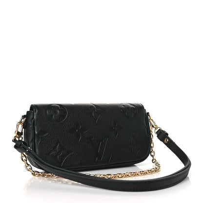 Louis Vuitton Empreinte Monogram Giant Ivy Wallet On Chain Black 3 of 10