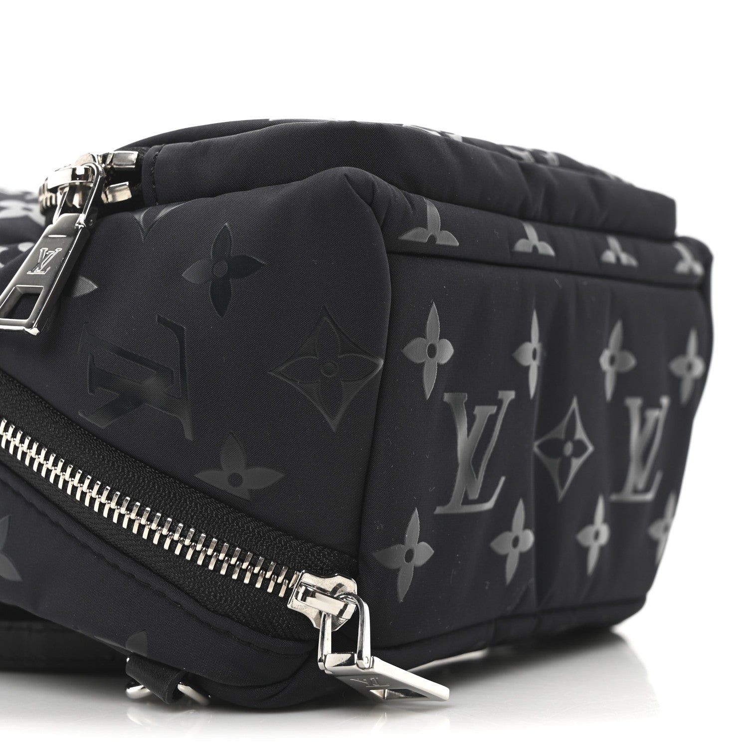 Louis Vuitton Nylon Monogram Palm Springs Mini Polar Night 8 of 9