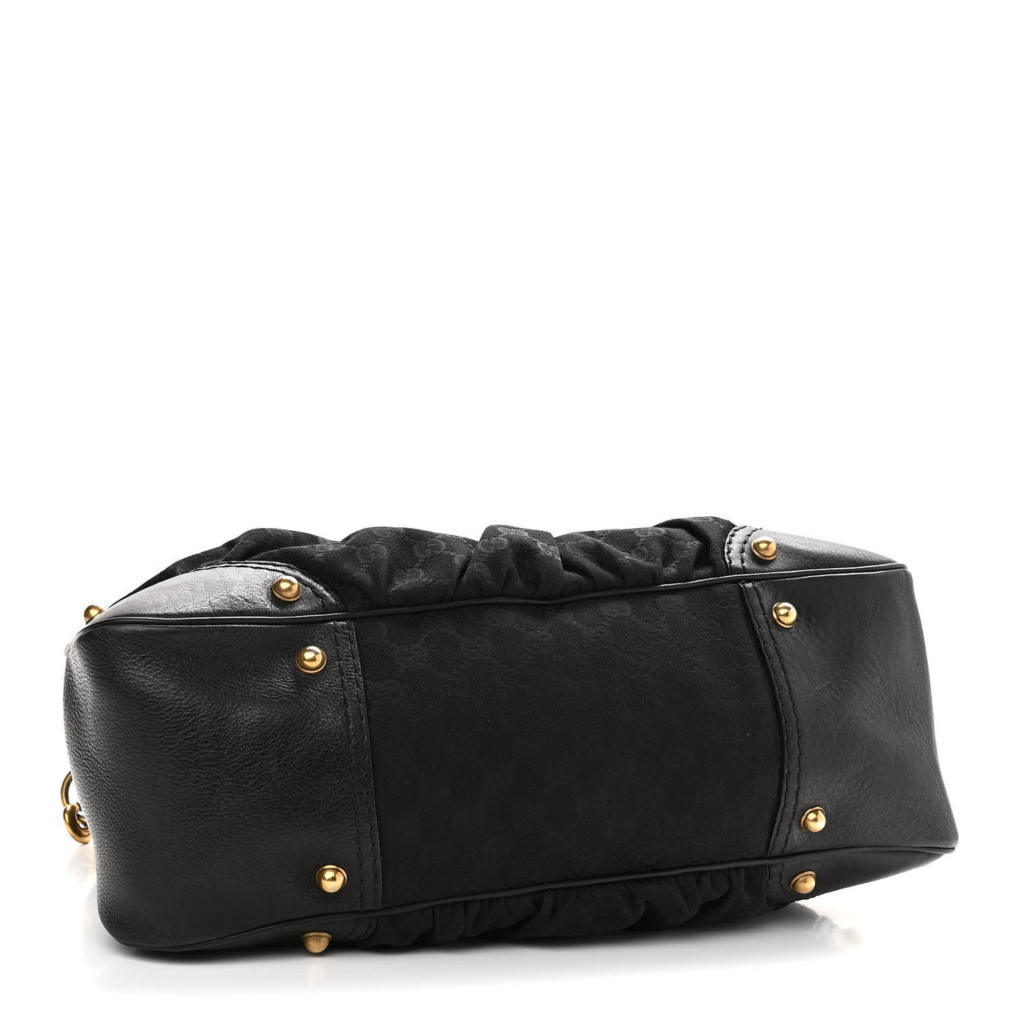 Monogram Medium Jockey Tote Black