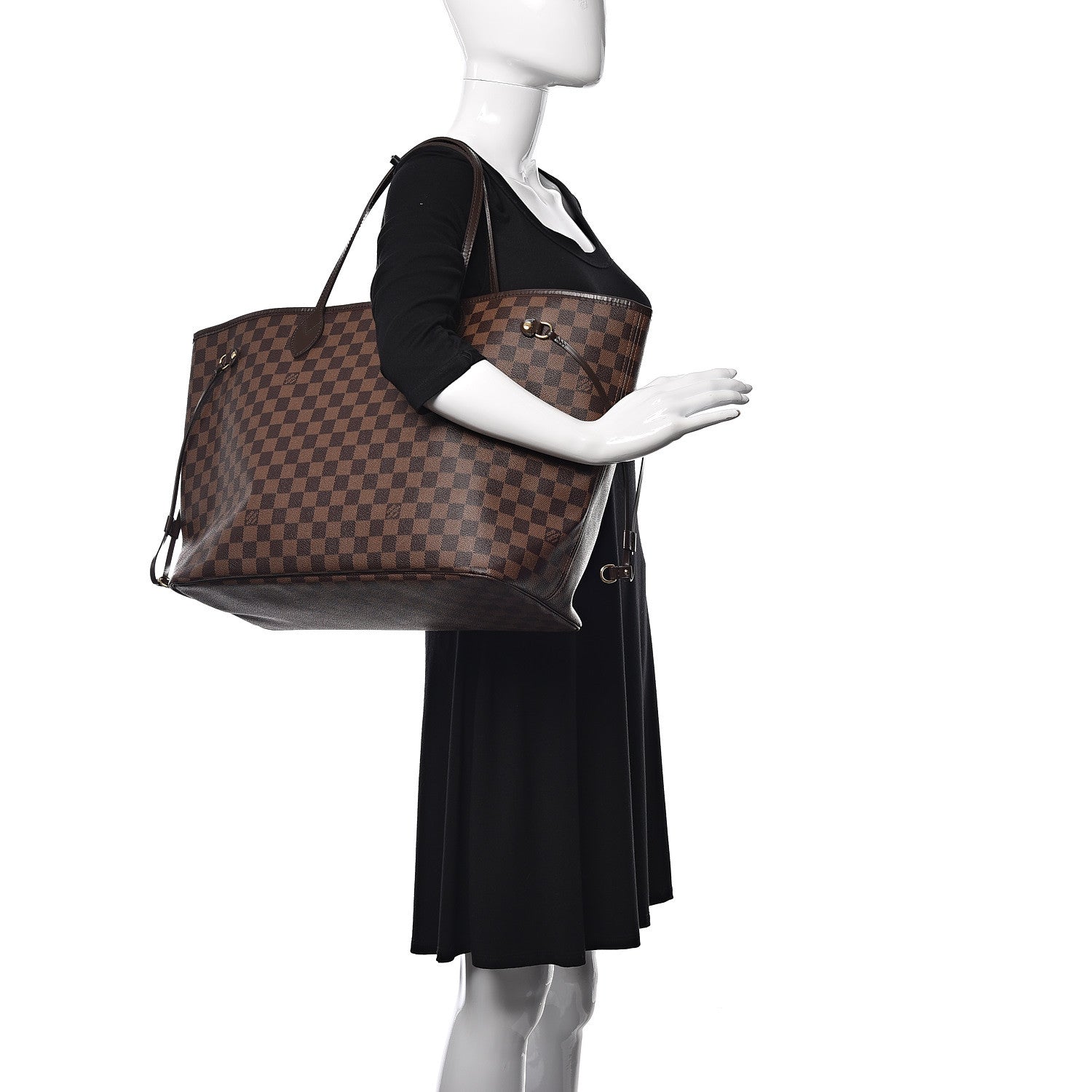 Louis Vuitton Damier Ebene Neo Neverfull GM 2 of 10