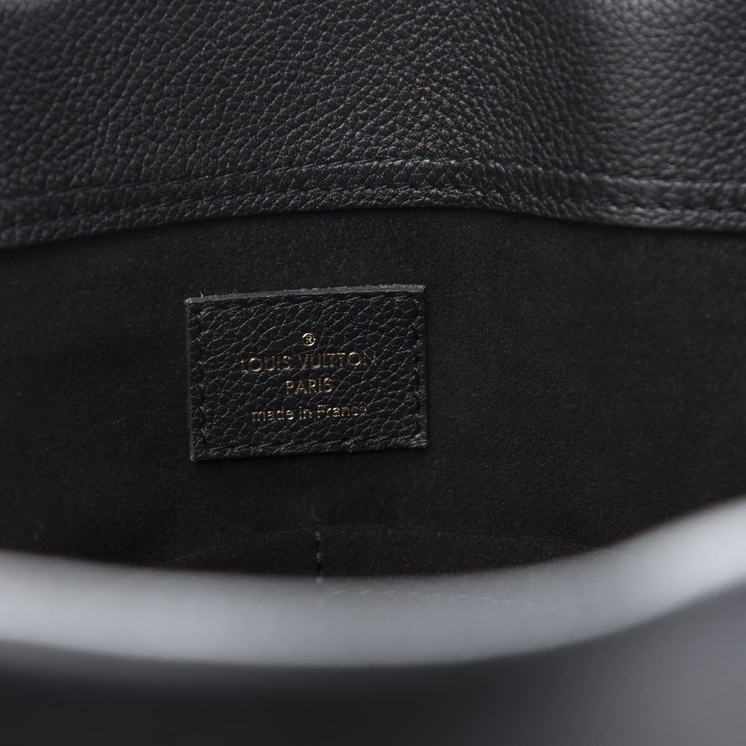 Louis Vuitton Monogram Pallas Shopper Black 6 of 10