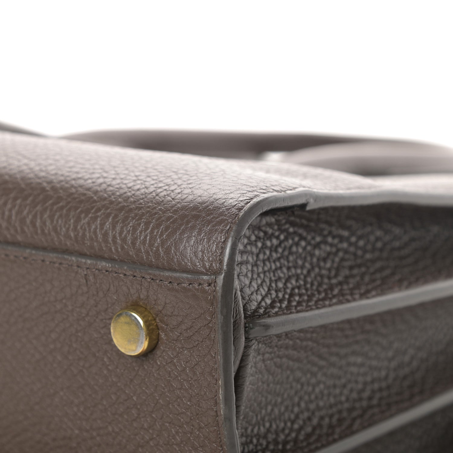 Saint Laurent Grained Calfskin Small Sac De Jour Earth 11 of 18