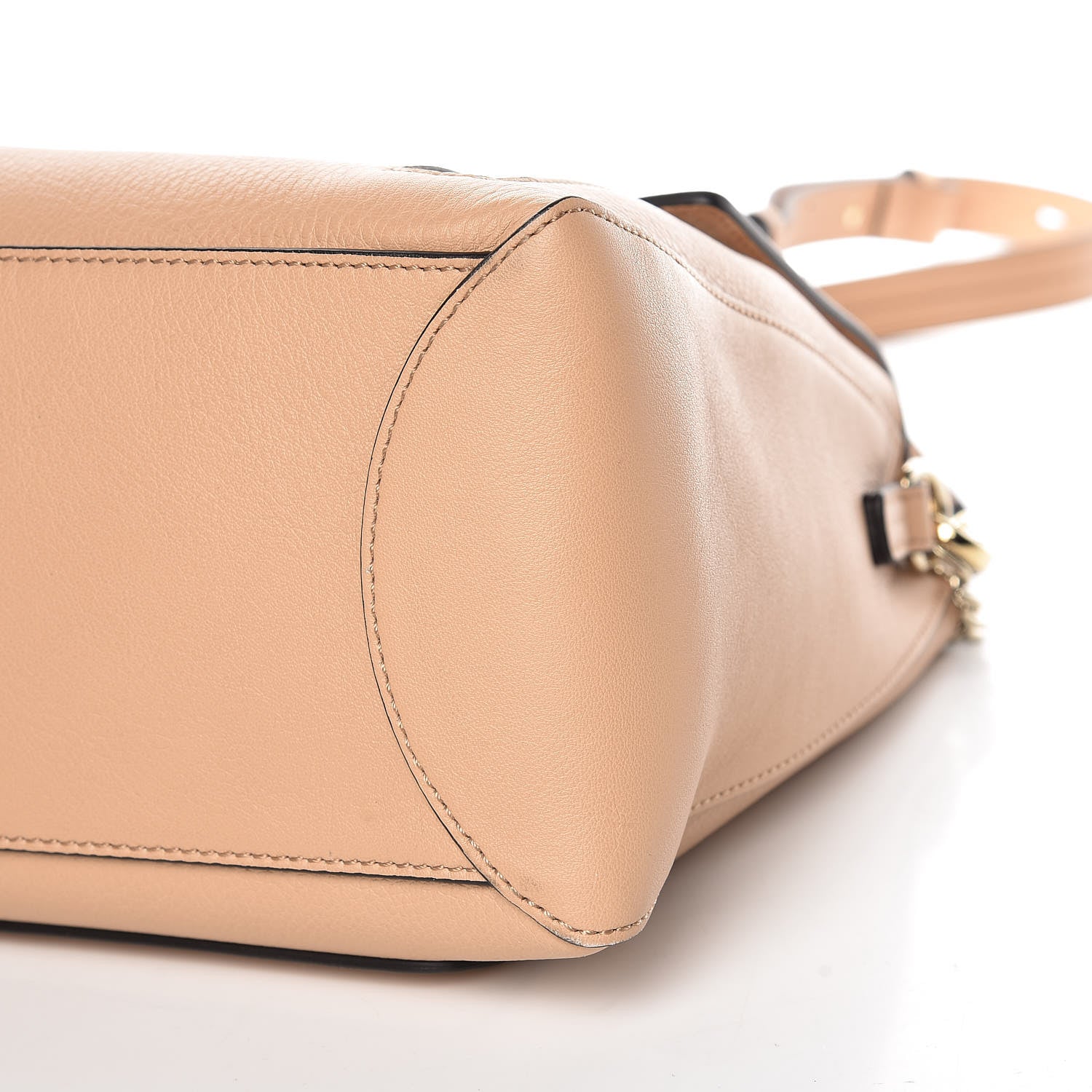 Chloe Calfskin Medium Faye Day Shoulder Bag Blush Nude 11 of 12