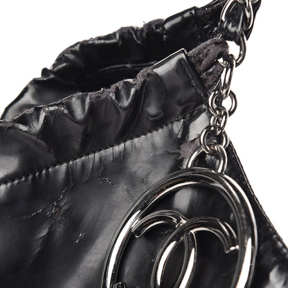 Chanel Vinyl XL Coco Cabas Black 14 of 22