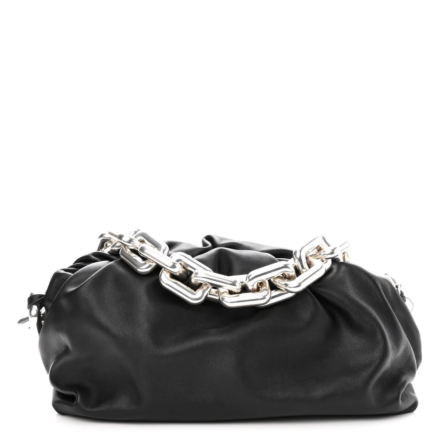 Calfskin The Pouch Chain Black