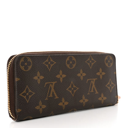 Louis Vuitton Monogram Clemence Wallet Rose Ballerine 3 of 8