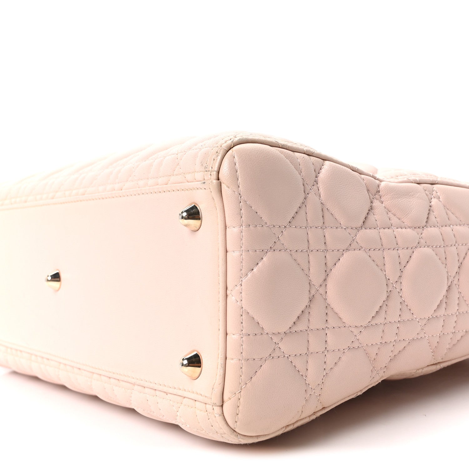 Christian Dior Lambskin Cannage Large Lady Dior Light Pink 10 of 10