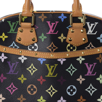 Louis Vuitton Monogram Multicolor Trouville Black 10 of 10