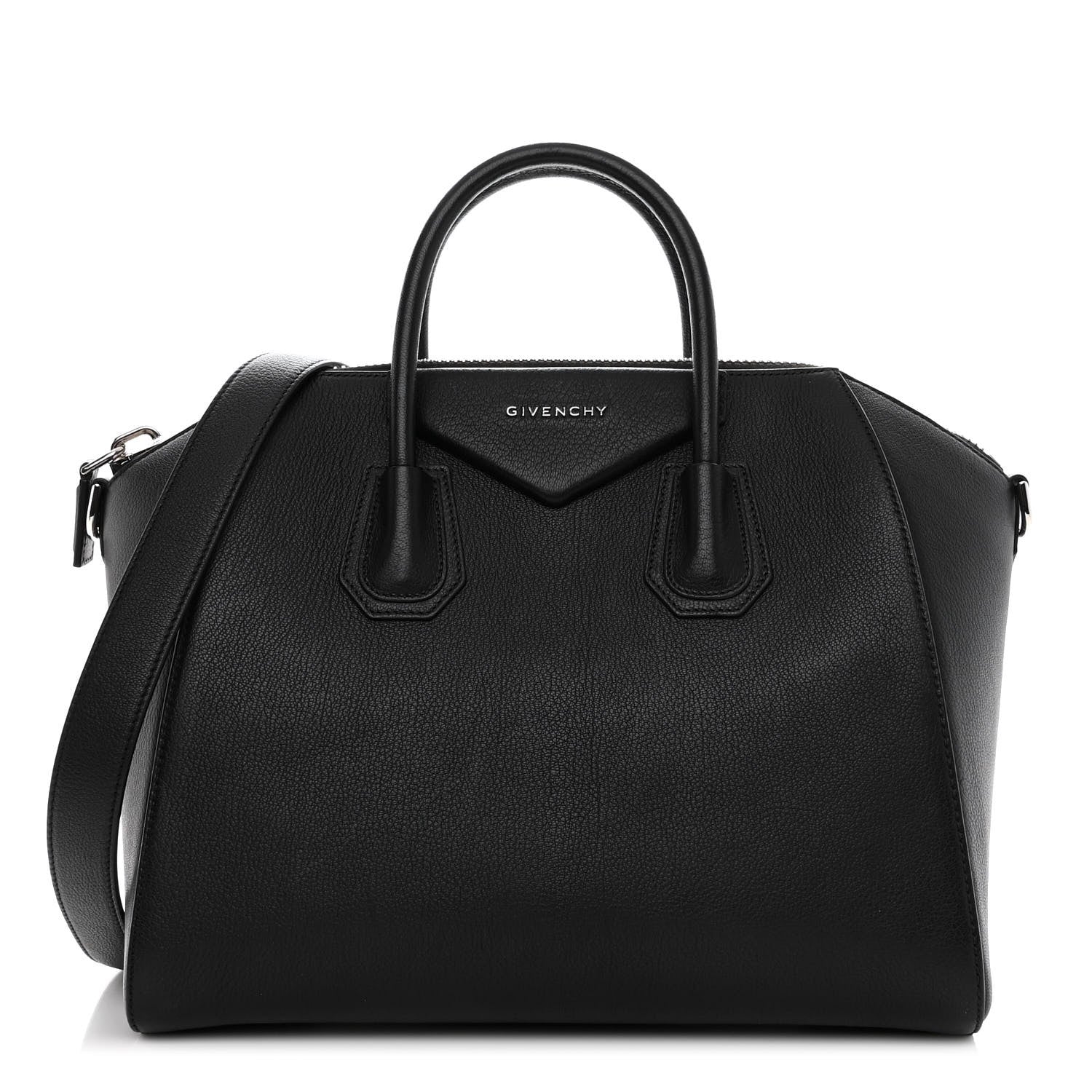 Givenchy Sugar Goatskin Medium Antigona Black 1 of 9