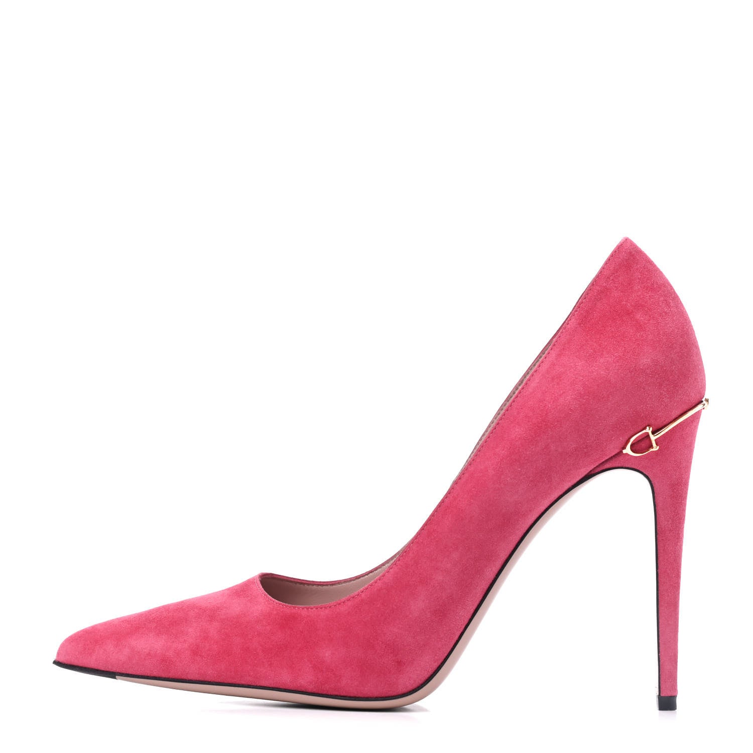 Gucci Kid Scamosciato Pumps 40 Pink 1 of 14
