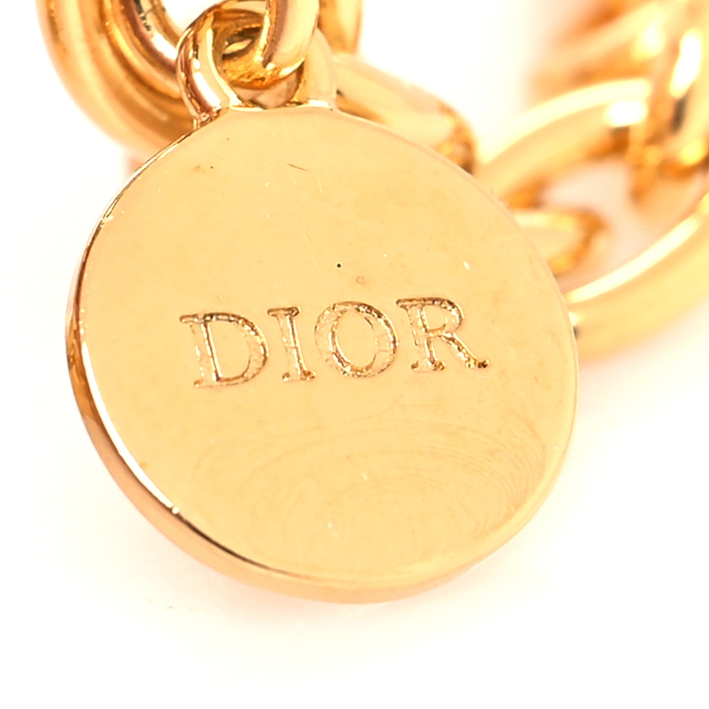 Metal Danseuse Etoile Chain Bracelet Gold