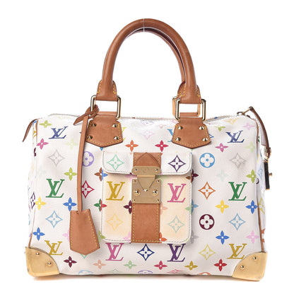 Louis Vuitton Monogram Multicolor Speedy 30 White 1 of 10