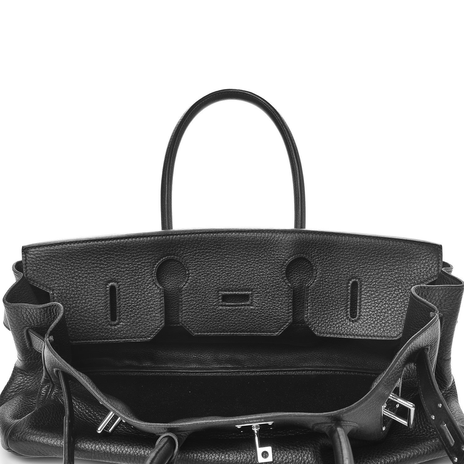 Hermes Taurillon Clemence JPG Birkin 42 Black 17 of 29