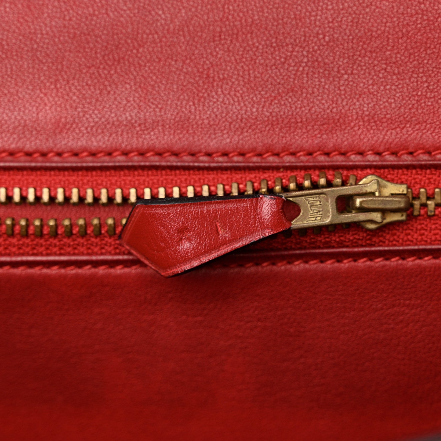 Hermes Box Annie Clutch Shoulder Bag Rouge Vif 10 of 19