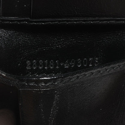 Gucci Imprime Monogram Bi-Fold Wallet Black 7 of 7