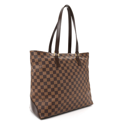 Louis Vuitton Damier Ebene Cabas Mezzo 3 of 12