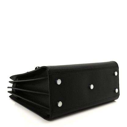 Saint Laurent Grained Calfskin Small Sac De Jour Black 4 of 11
