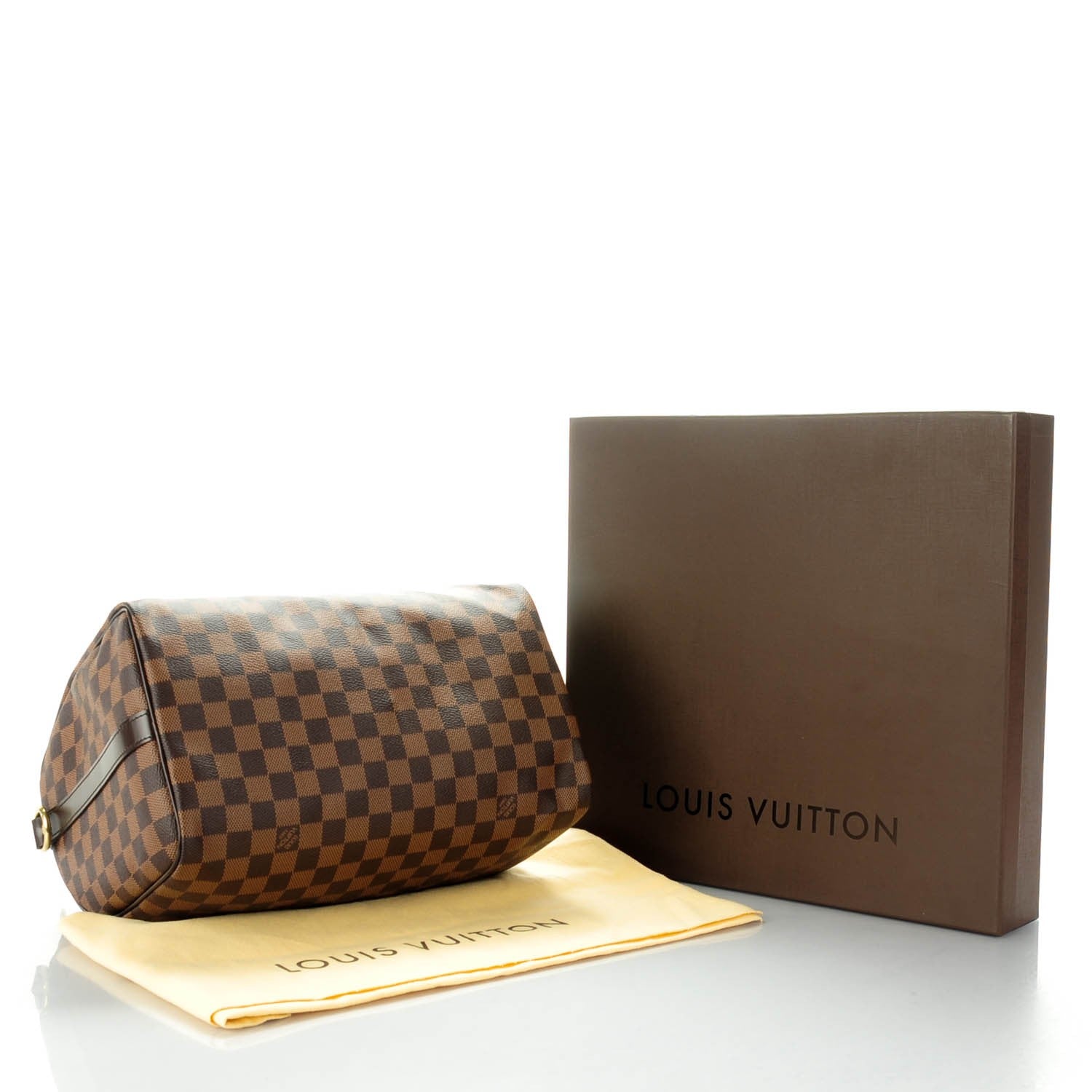 Louis Vuitton Damier Ebene Speedy Bandouliere 30 4 of 7