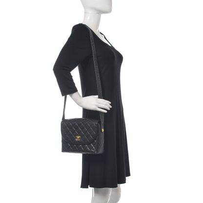 Chanel Caviar Quilted Flap Shoulder Bag Black 2 of 13