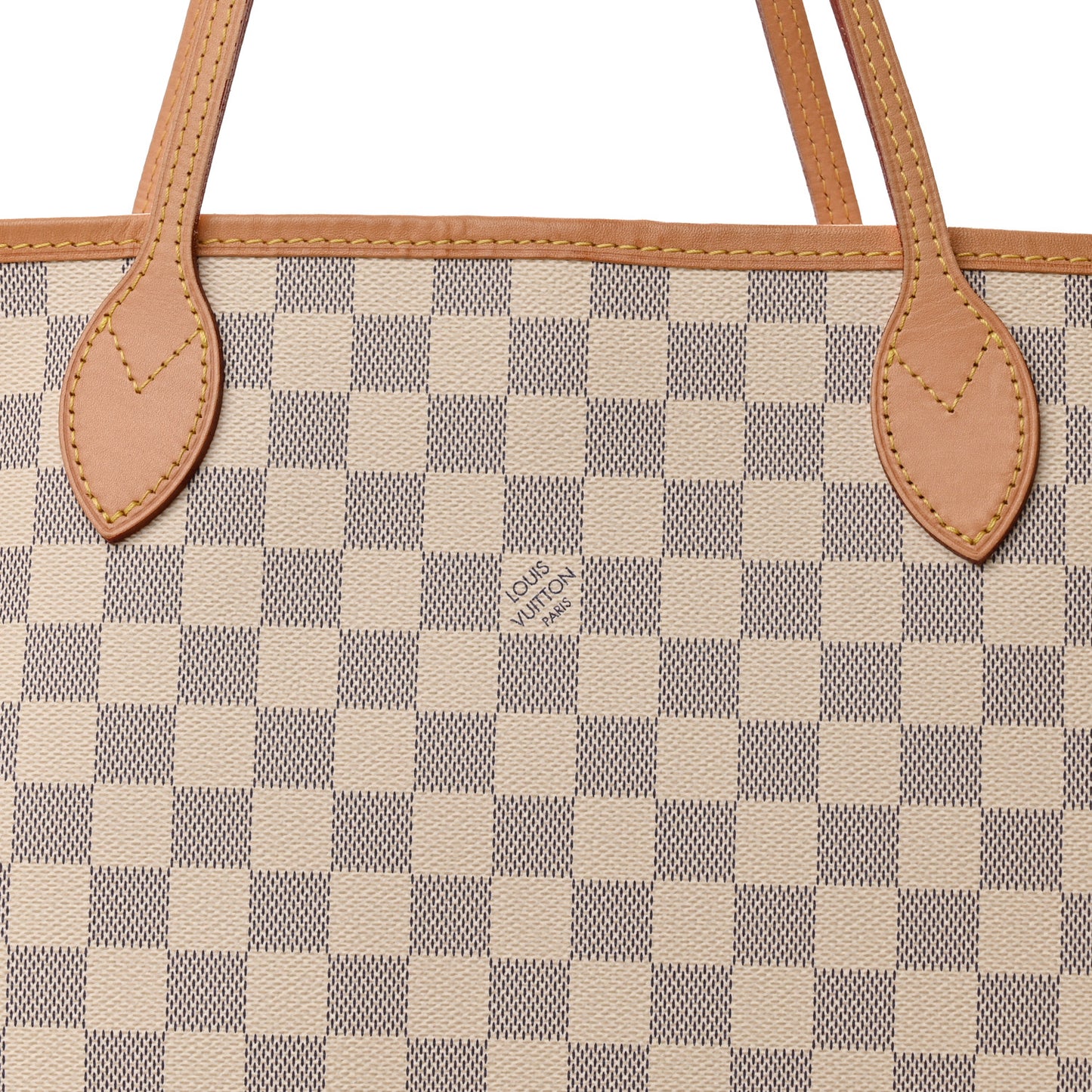 Damier Azur Neo Neverfull MM Rose Ballerine