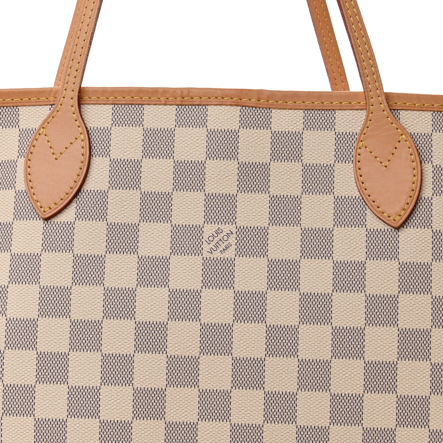 Louis Vuitton Damier Azur Neo Neverfull MM Rose Ballerine 8 of 10