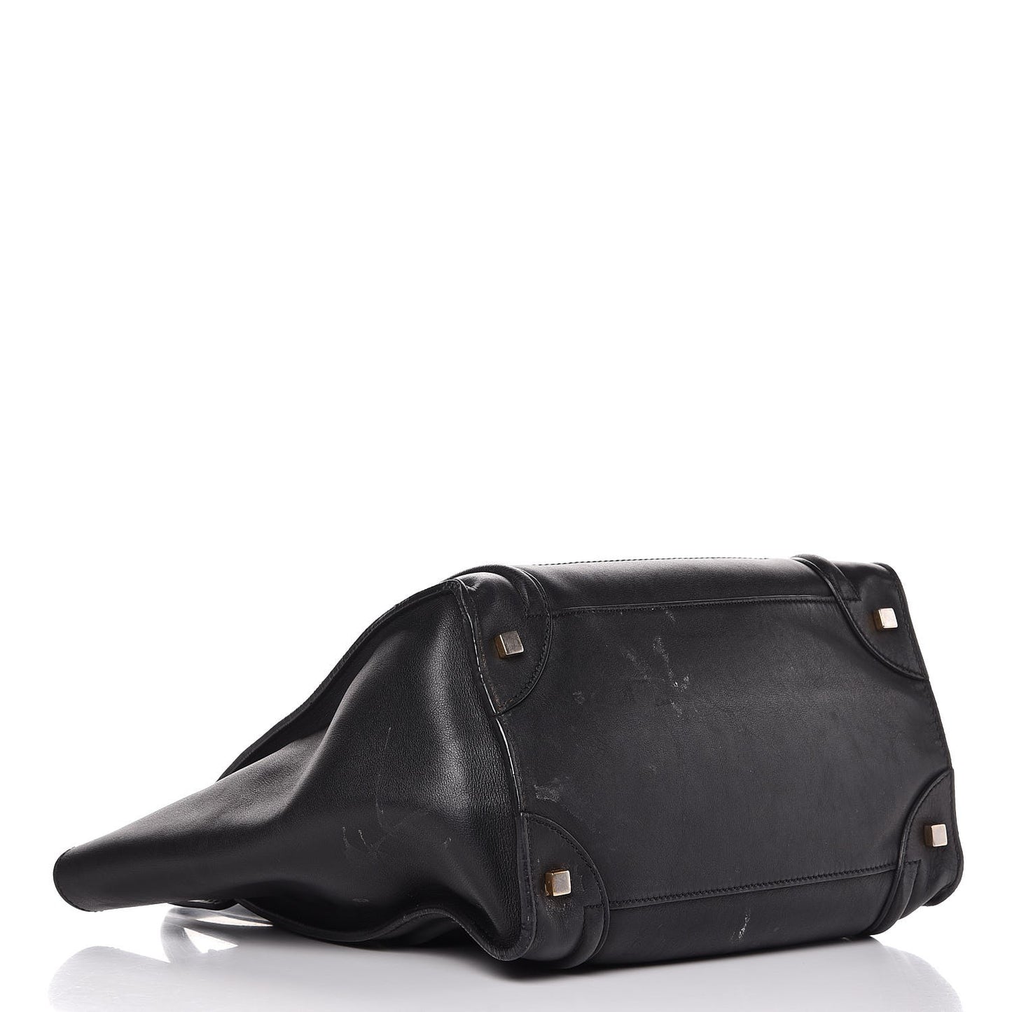 Smooth Calfskin Mini Luggage Black