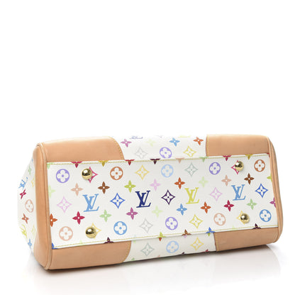 Louis Vuitton Monogram Multicolor Beverly GM White 4 of 10